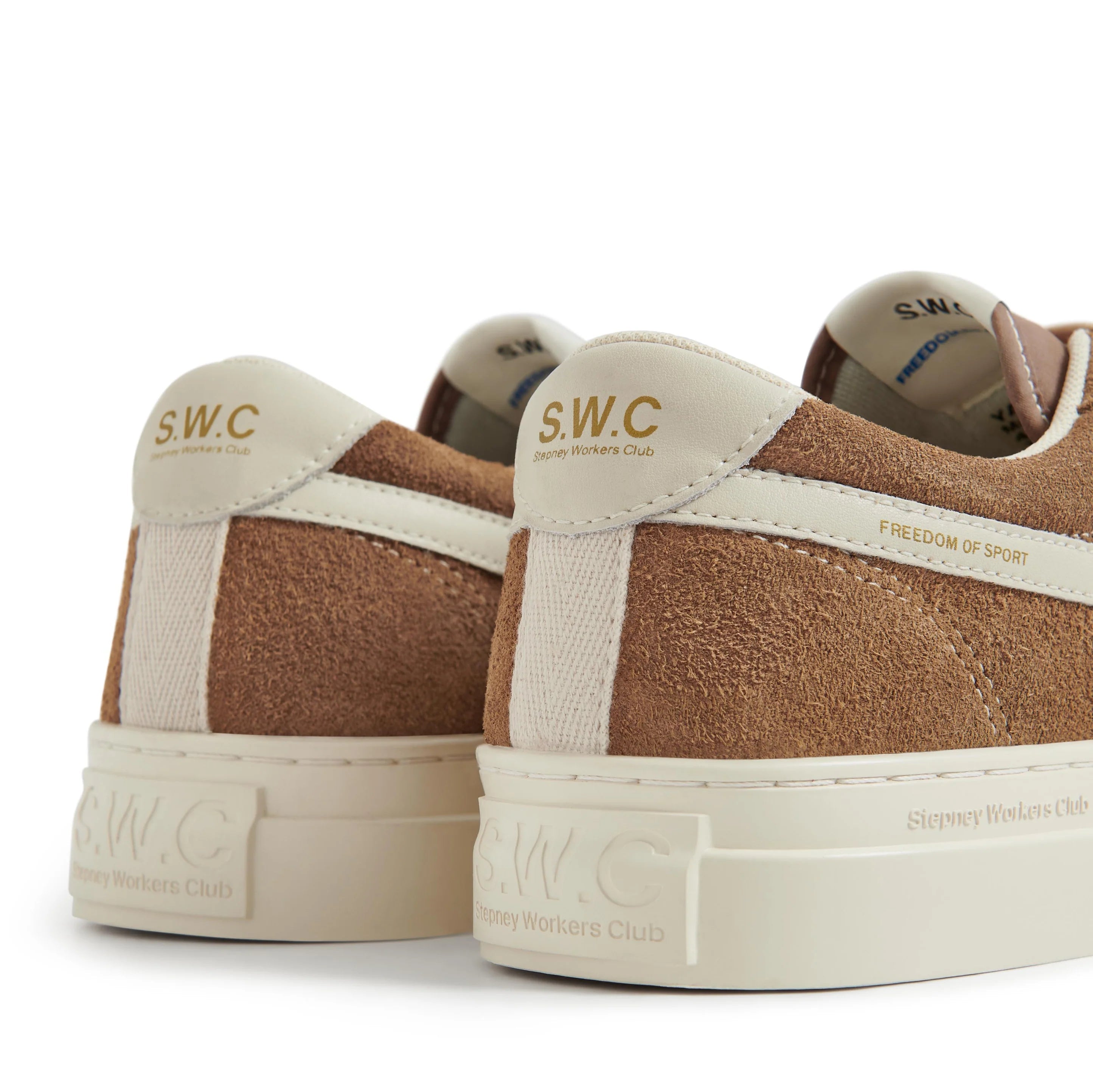 Stepney Workers Club Dellow S - Strike Cup – Suede Geo Merged Brown - @dv