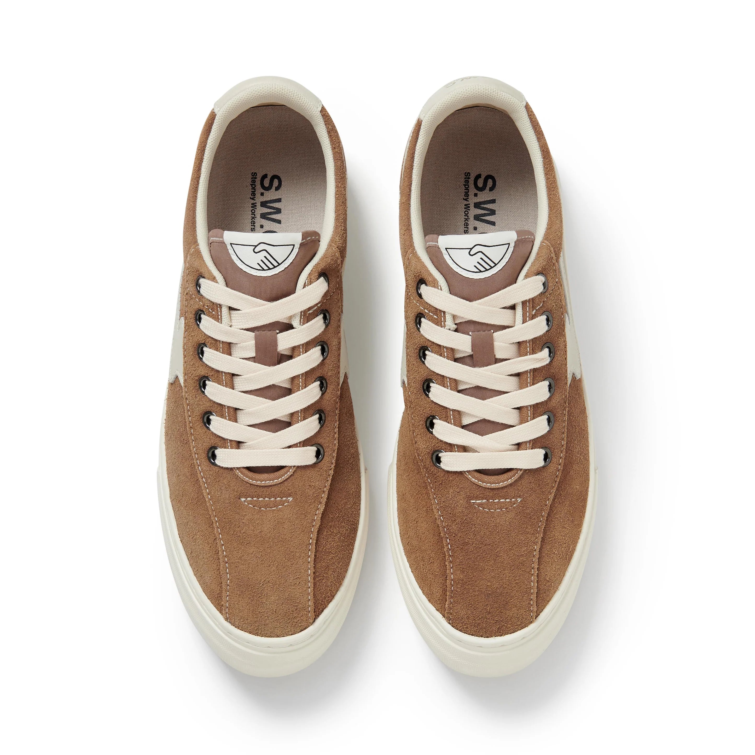 Stepney Workers Club Dellow S - Strike Cup – Suede Geo Merged Brown - @dv