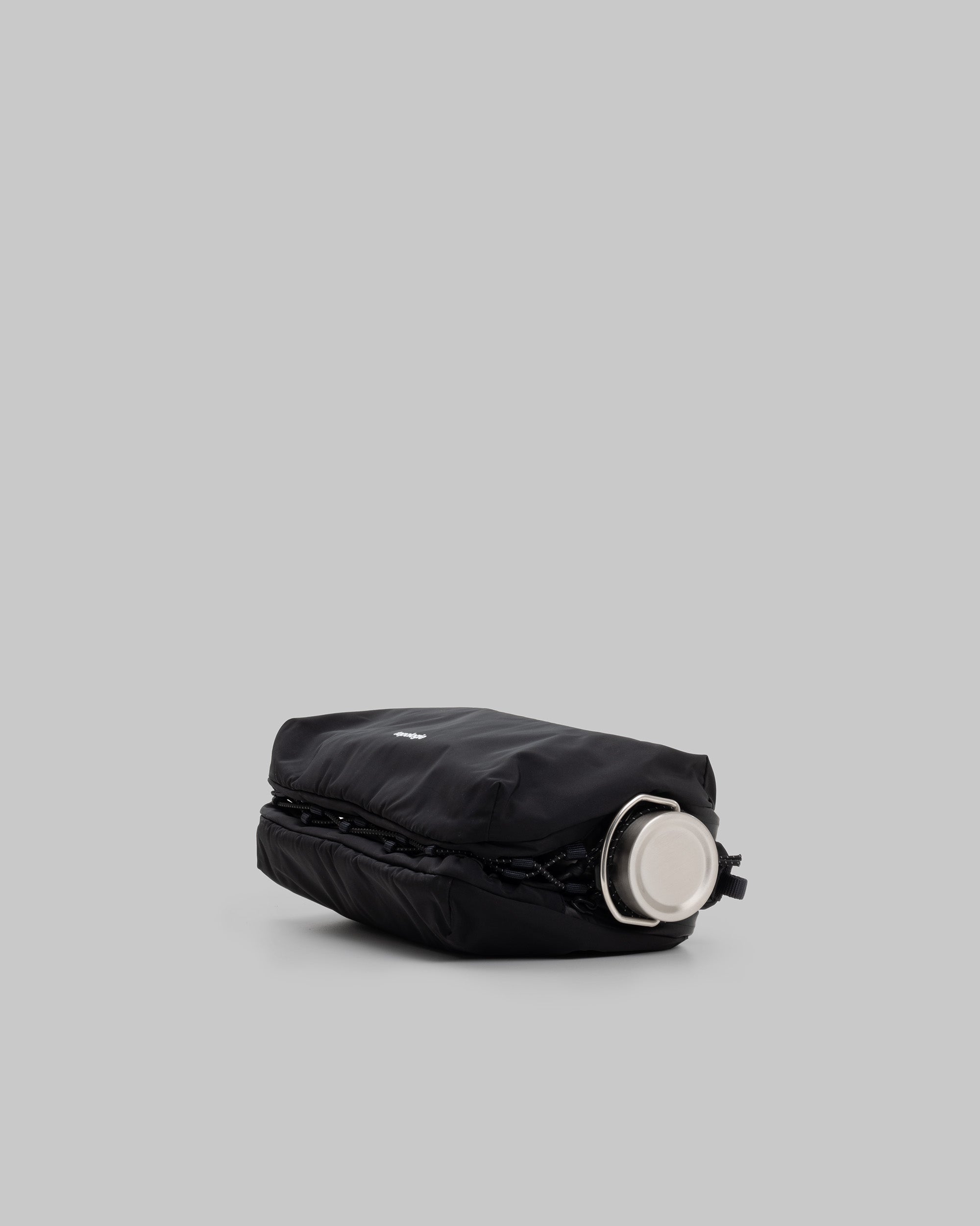 Topologie Wares Bags Bottle Sacoche Large Black Tech Sateen - @dv