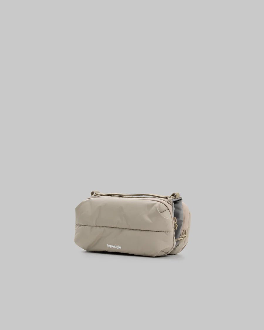 Topologie Wares Bags Bottle Sacoche Medium Taupe Puffer - @dv