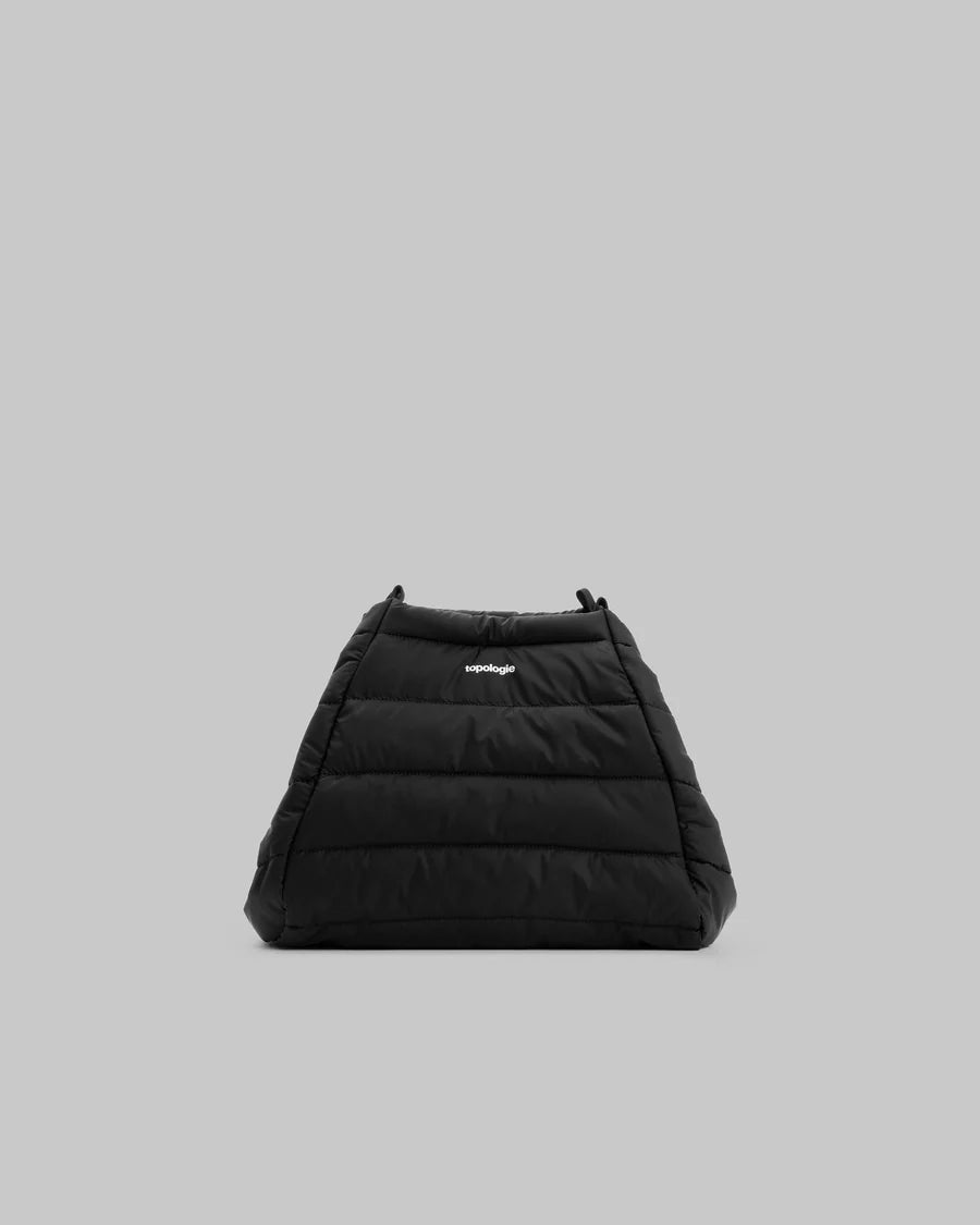 Topologie Wares Bags Marche Tote Medium Black Puffer - @dv