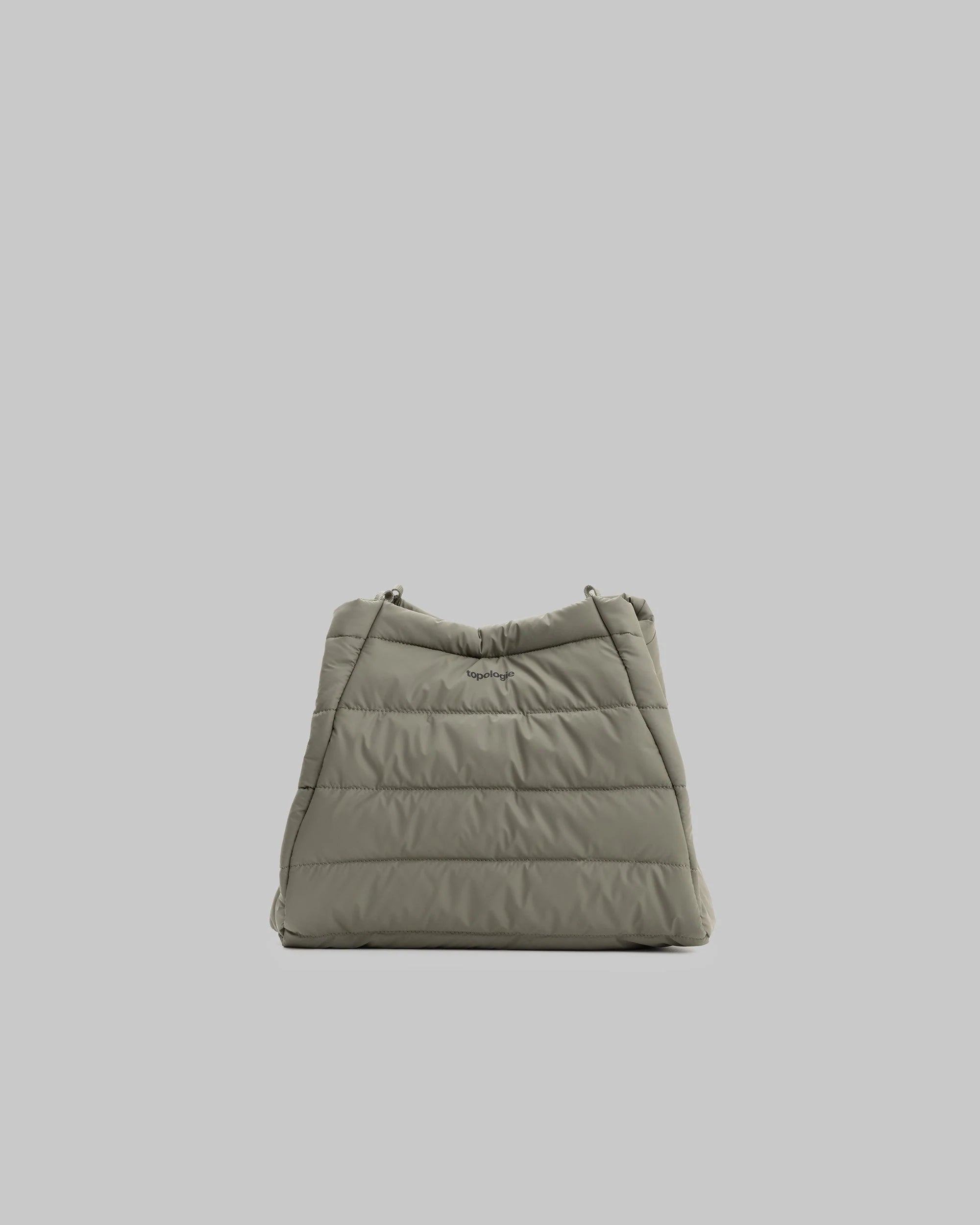 Topologie Wares Bags Marche Tote Medium Moss Puffer - @dv