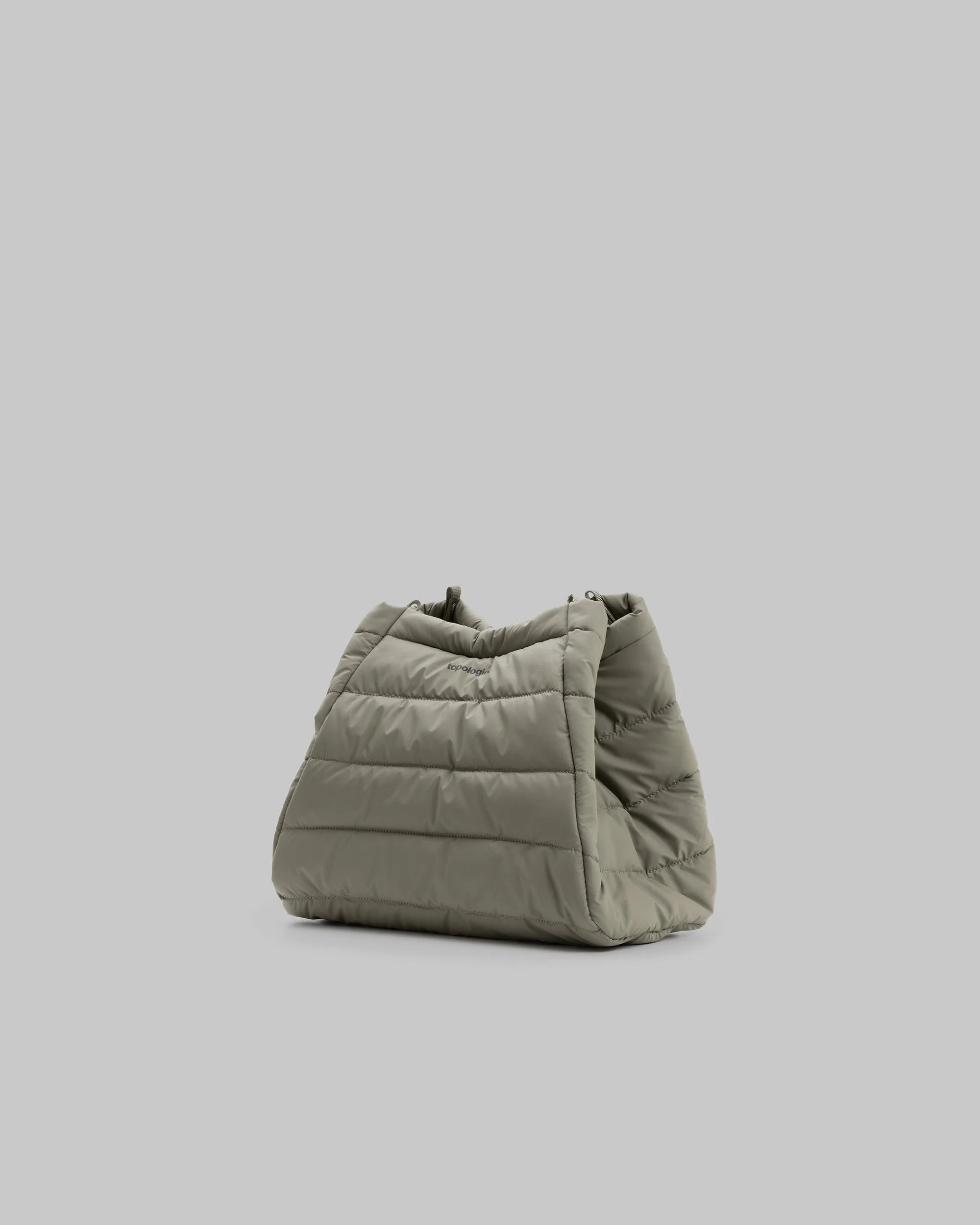 Topologie Wares Bags Marche Tote Medium Moss Puffer - @dv