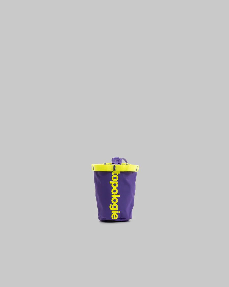 Topologie Wares Bags Mini Chalk Bag Electric Purple / Neon Yellow Papery - @dv