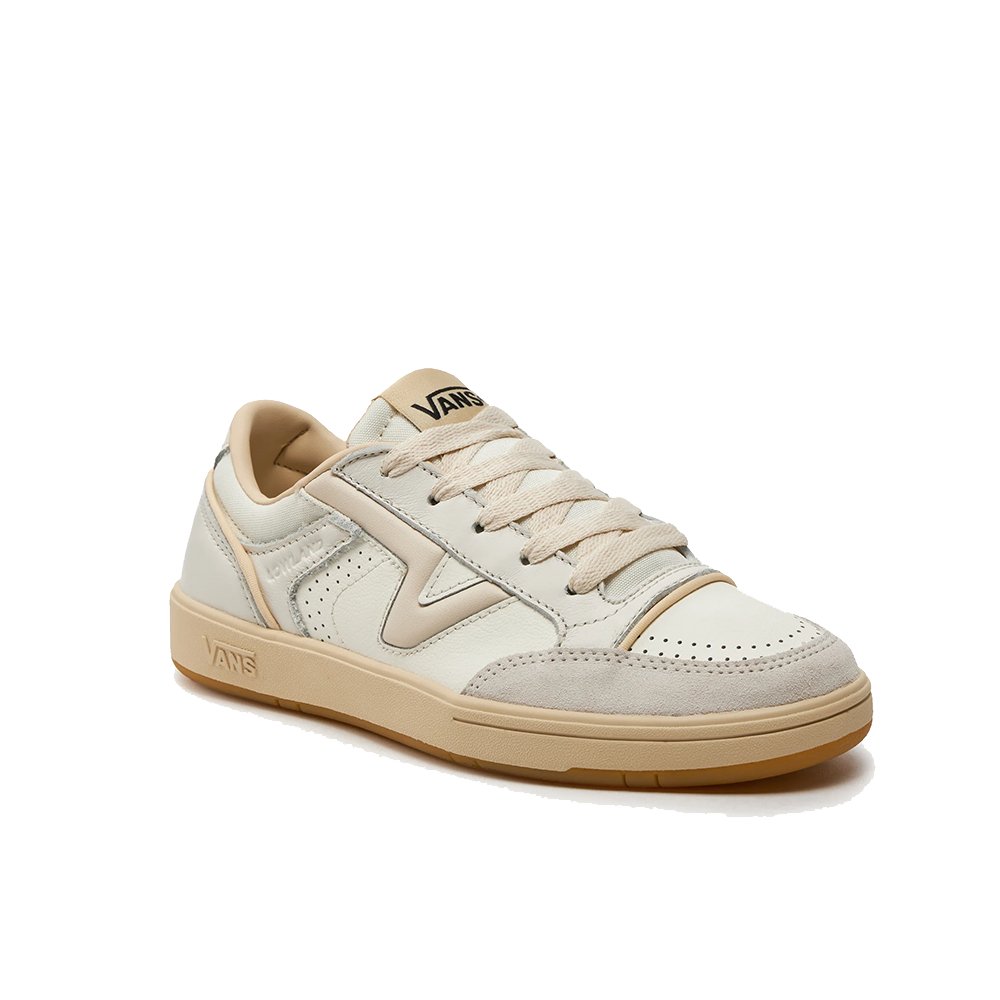 Vans Lowland ComfyCush Vintage Leather Shoe - @dv