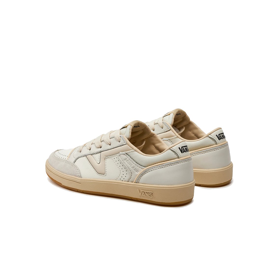 Vans Lowland ComfyCush Vintage Leather Shoe - @dv