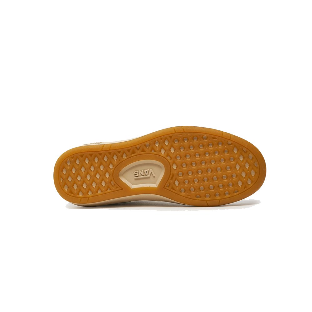 Vans Lowland ComfyCush Vintage Leather Shoe - @dv