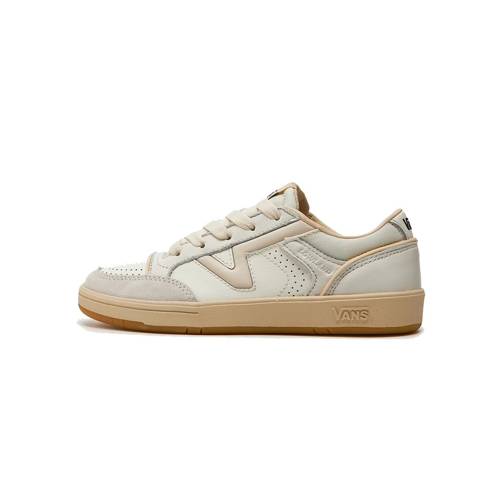 Vans Lowland ComfyCush Vintage Leather Shoe - @dv