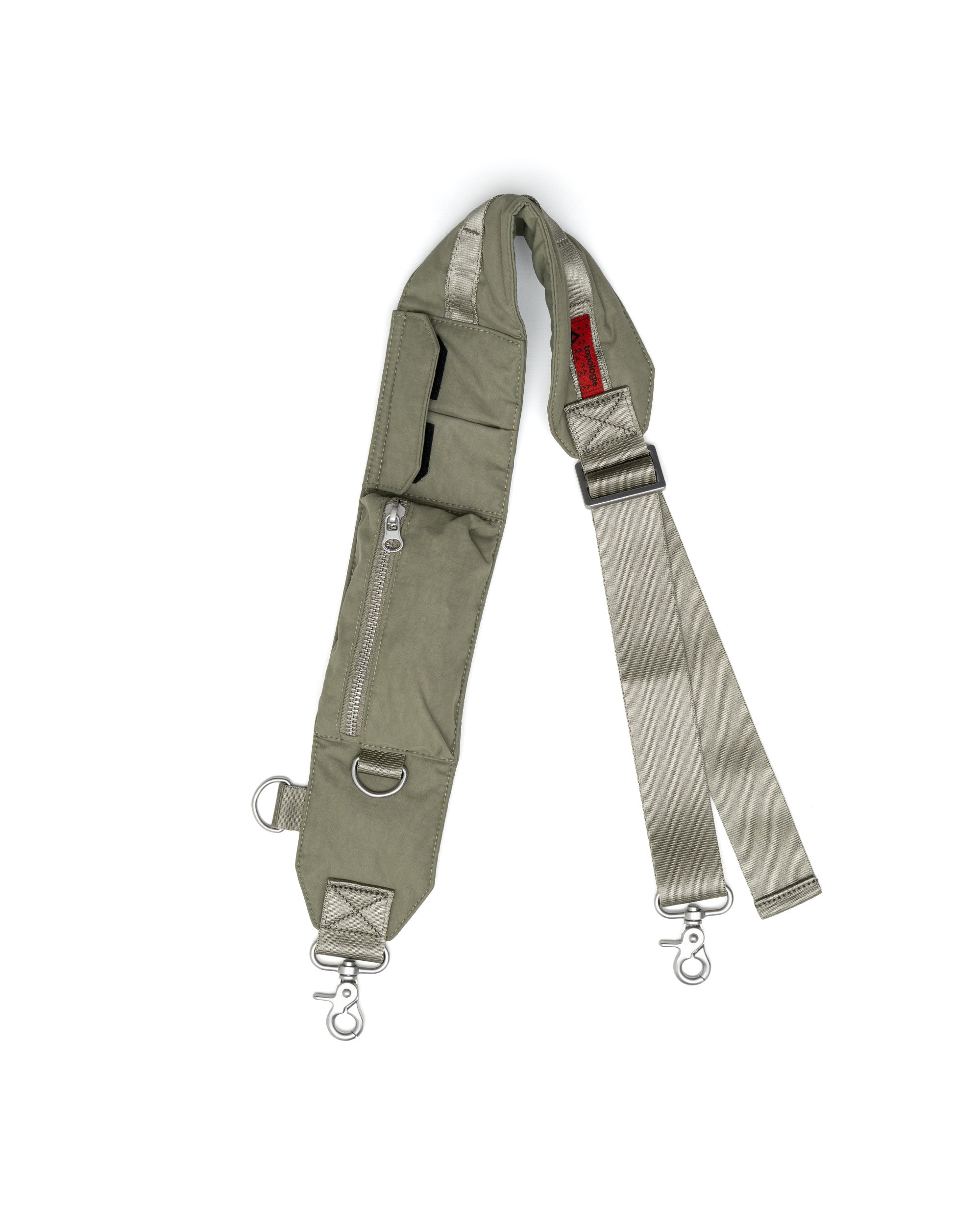 Topologie Bomber Strap Moss Washed Nylon