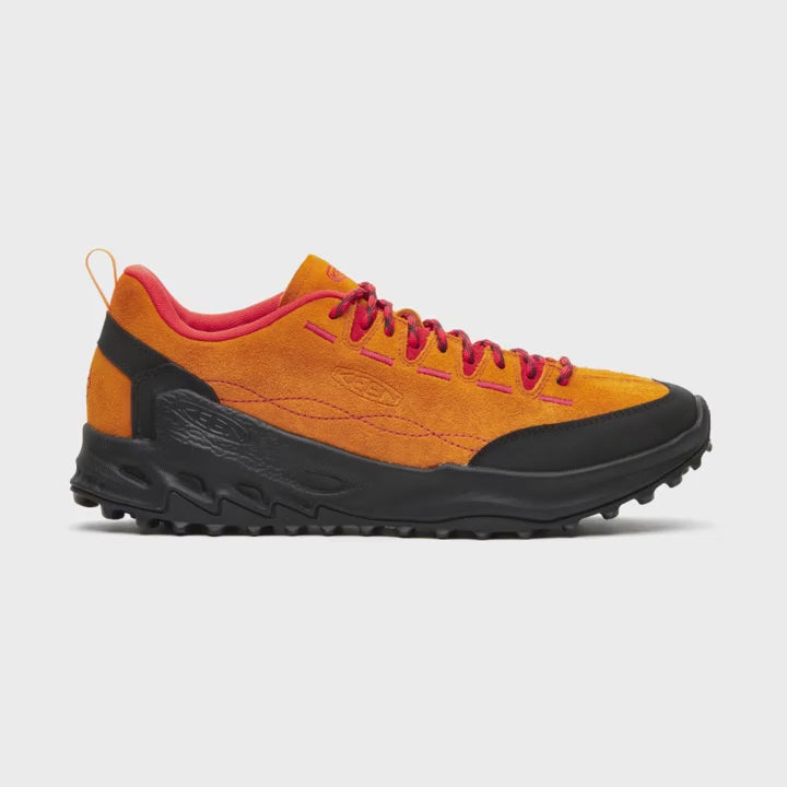 Top View of Keen Jasper Zionic Orange Shoe Design