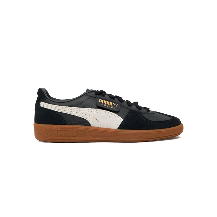 PUMA Palermo Black/White Lthr - @dv