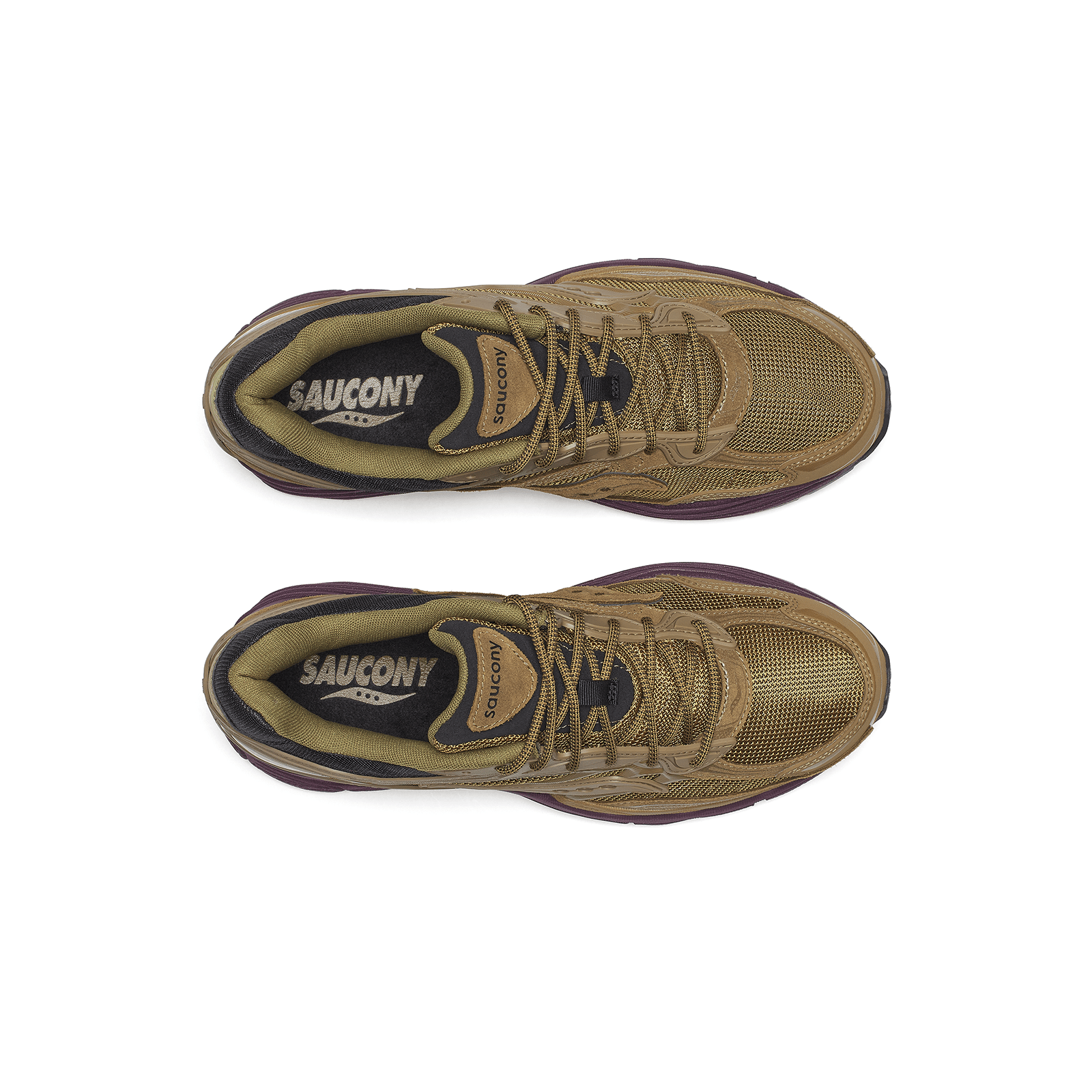 Saucony Progrid Omni 9 Brown/Wine - ADV Store