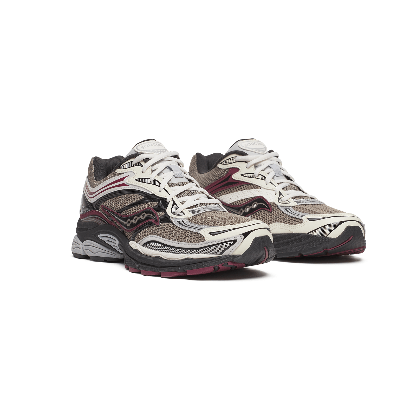 Saucony Progrid Omni 9 Tan/Maroon - ADV Store