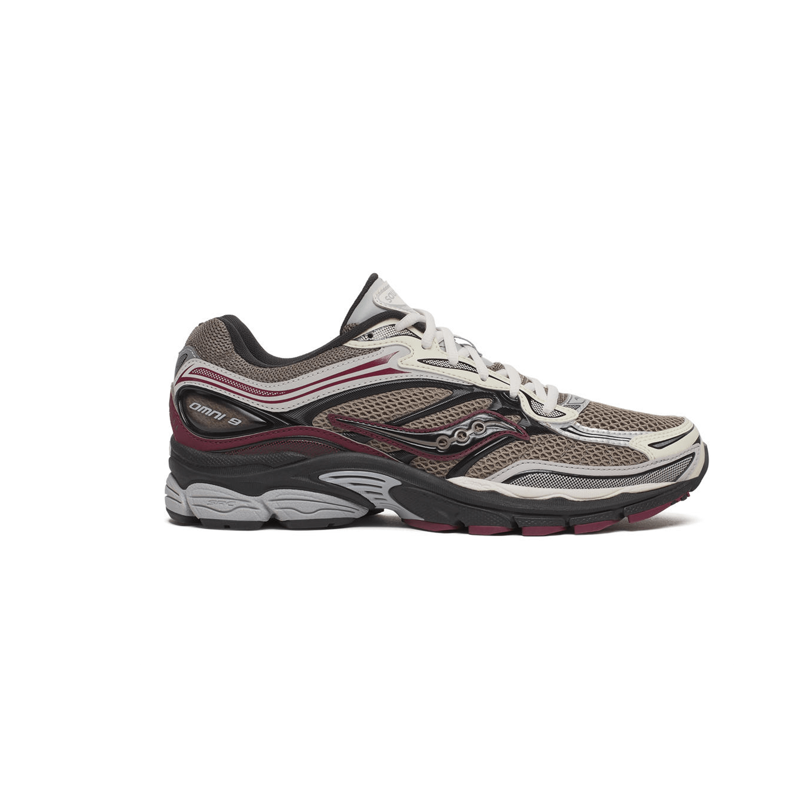 Saucony Progrid Omni 9 Tan/Maroon - ADV Store