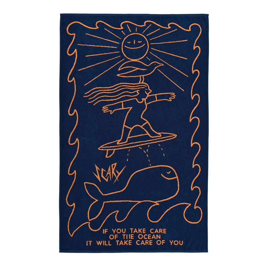 Scary Towel Loba: The Ocean - @dv