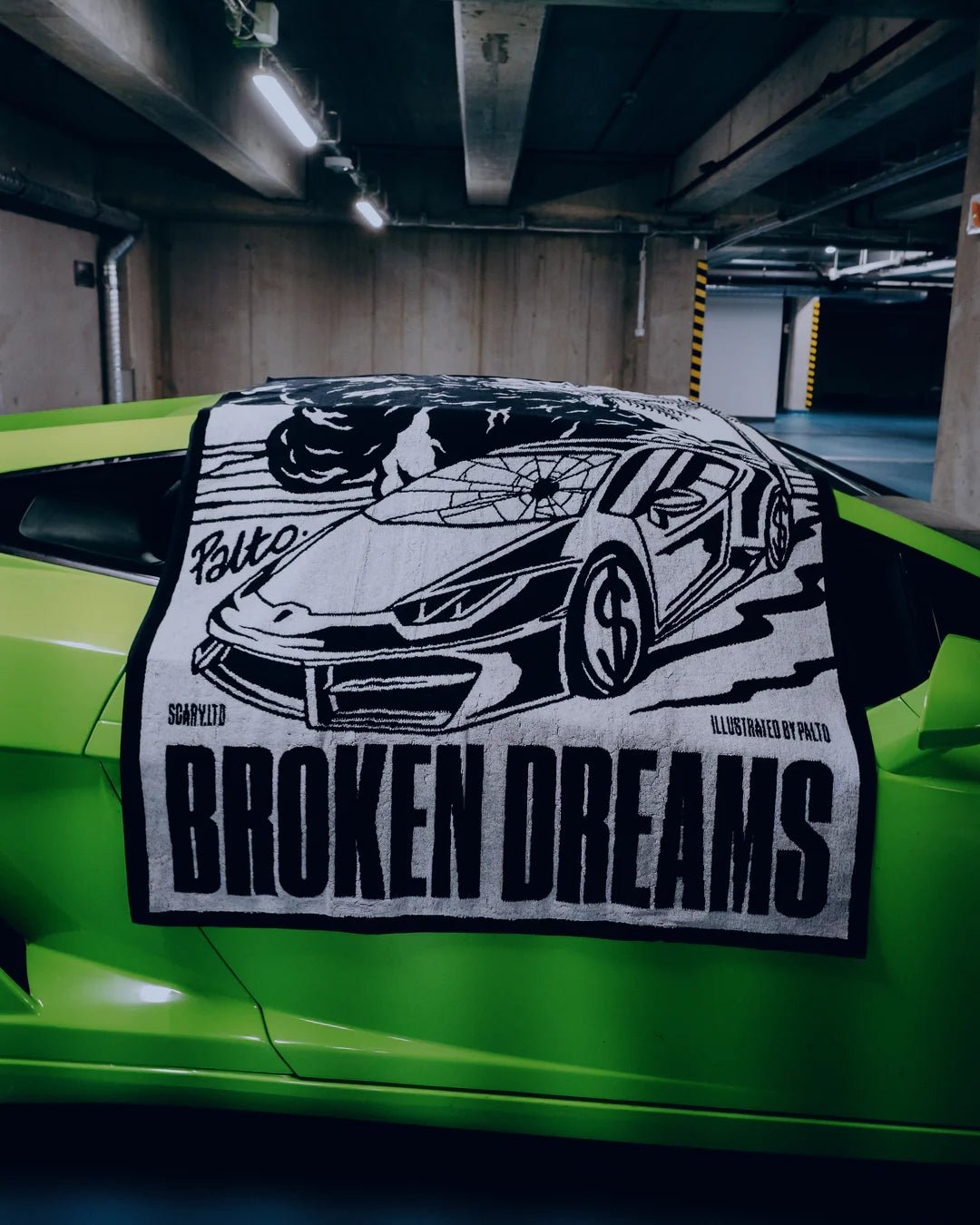 Scary Towel Palto: Broken - @dv