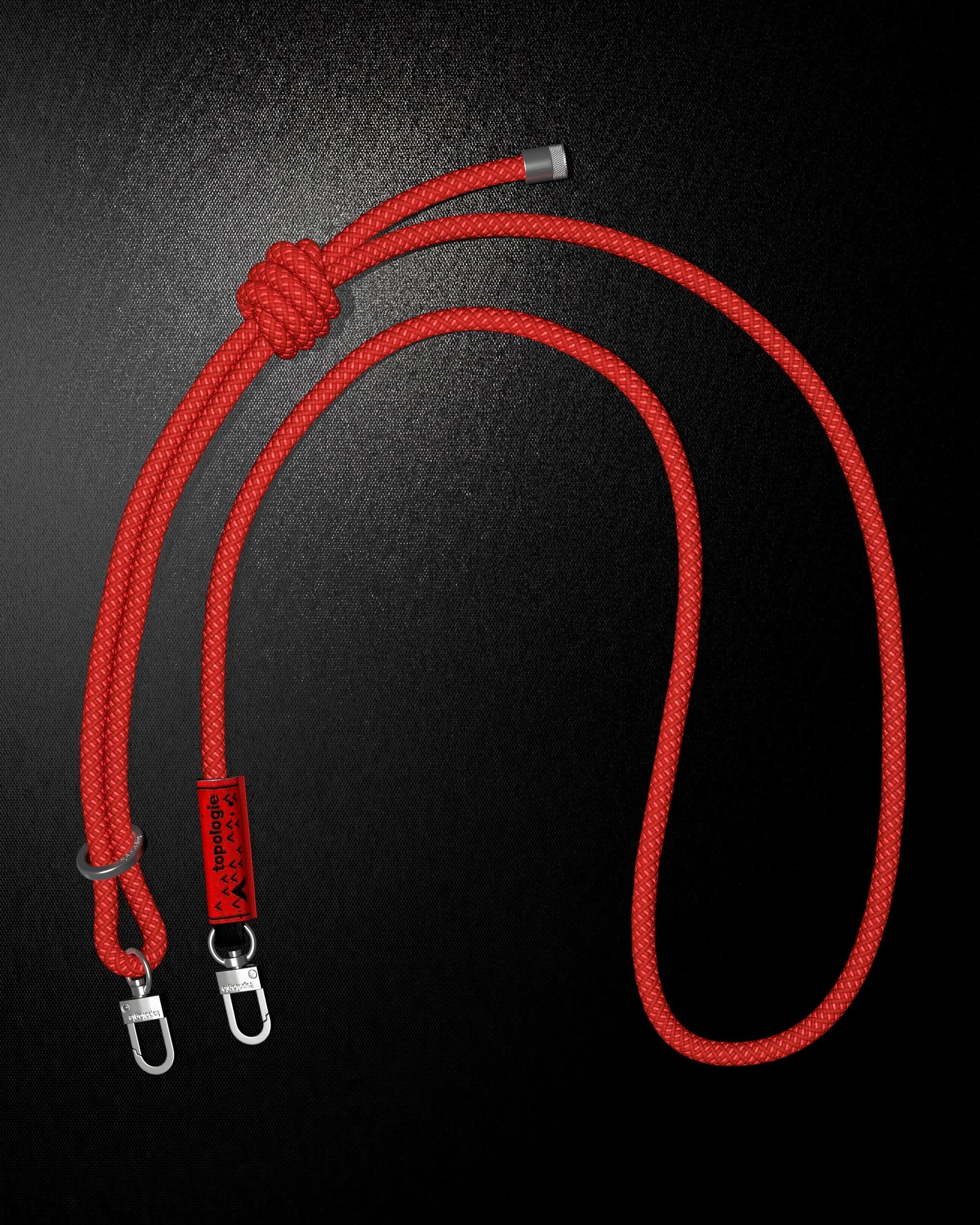 Topologie 8.0mm Rope Strap Flash Red - ADV Store