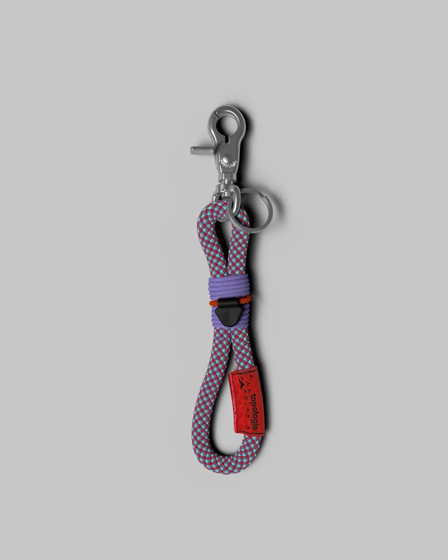 Topologie 8mm Loop Key Holder Purple - @dv