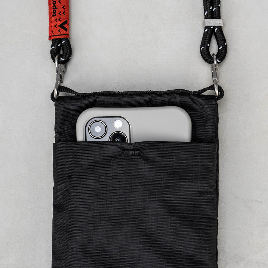 Topologie Bags Phone Sacoche Black - @dv