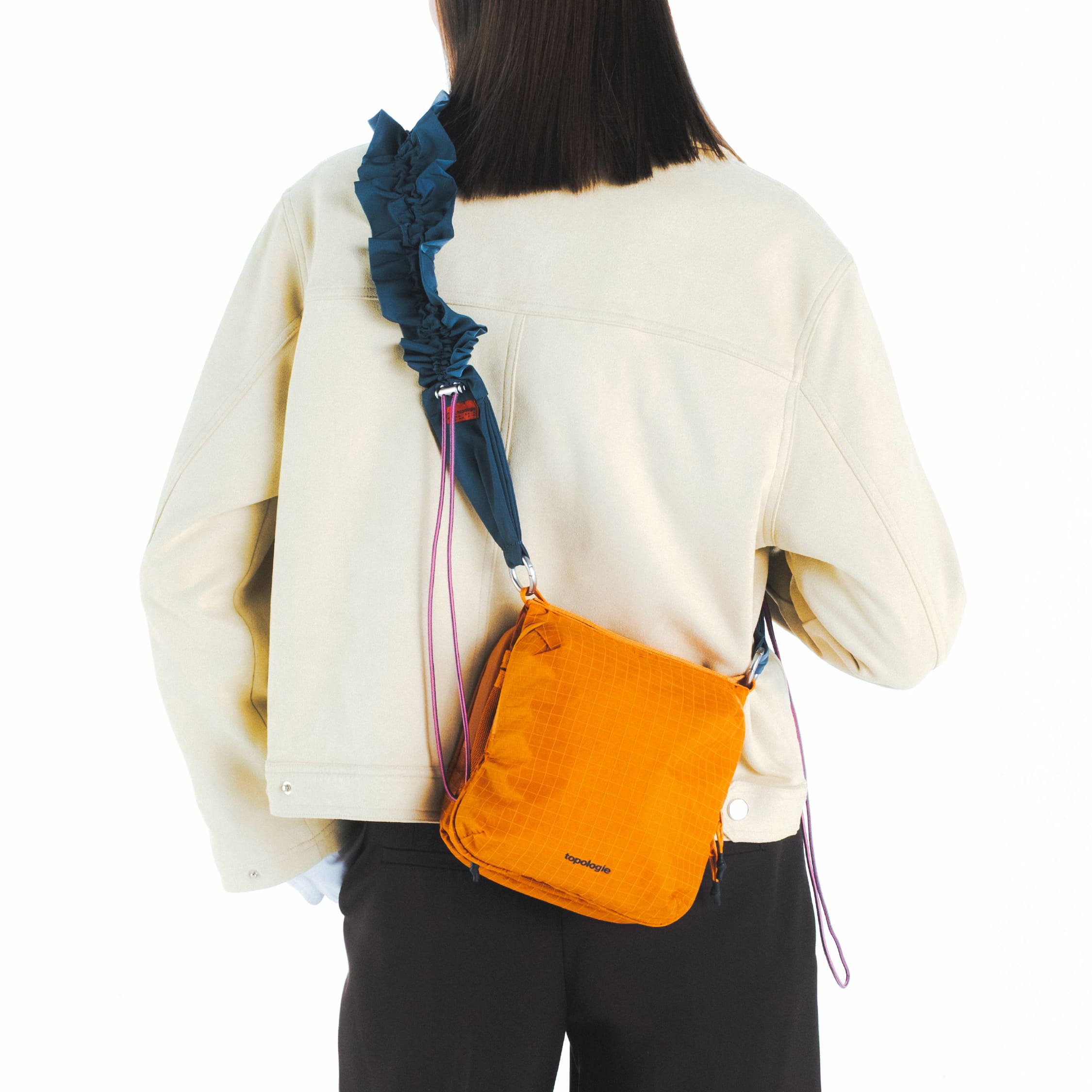 Topologie Casette Sacoche Medium Burn Orange Glazed Ripstop - ADV Store