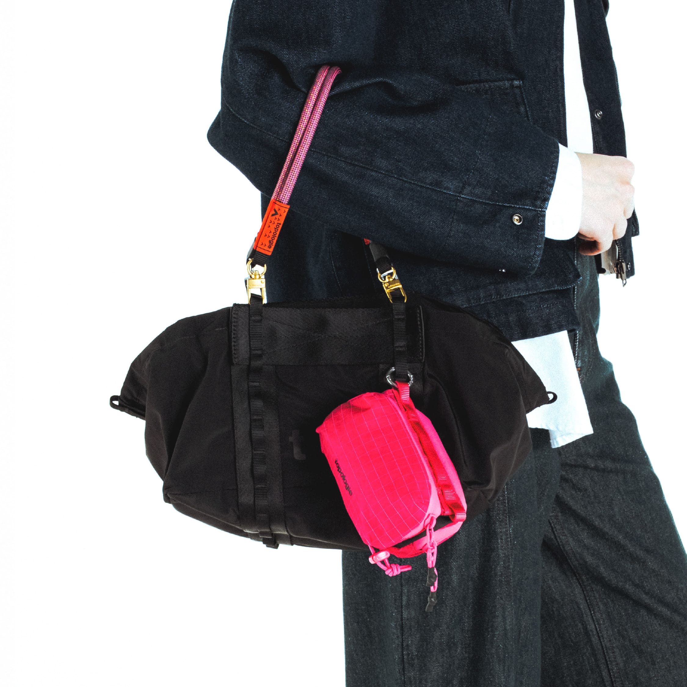 Topologie Mini Bottle Sacoche Pink Glazed Ripstop - ADV Store