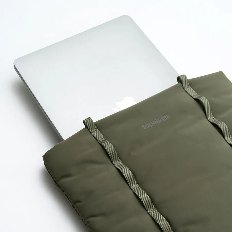 Topologie Wares Bags 14” Cloud Shopper Moss Tech Sateen - @dv
