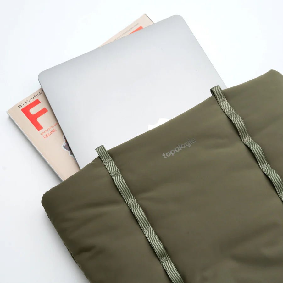 Topologie Wares Bags 16“ Cloud Shopper Moss Tech Sateen - @dv
