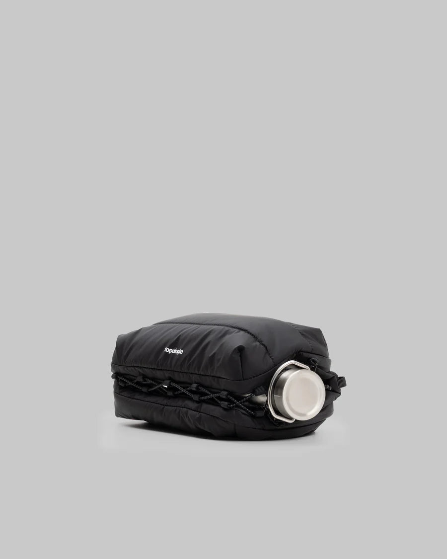 Topologie Wares Bags Bottle Sacoche Large Black Puffer - @dv