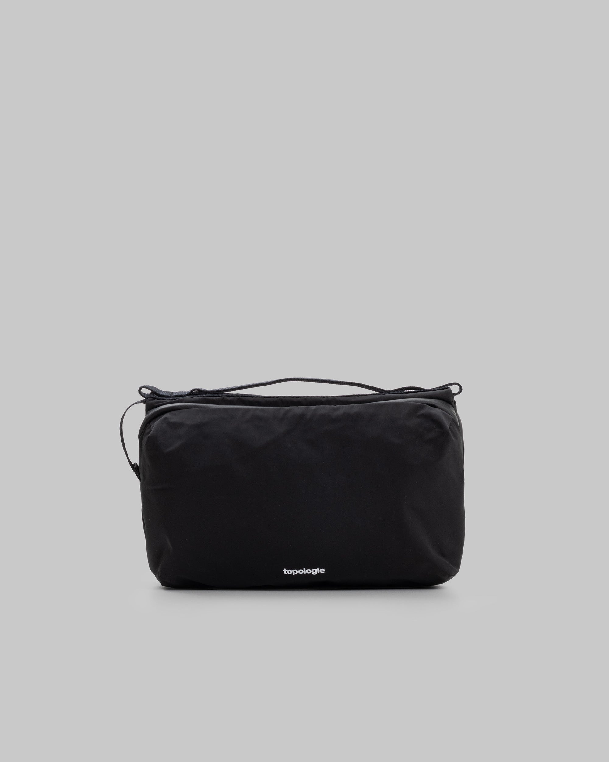 Topologie Wares Bags Bottle Sacoche Large Black Tech Sateen - @dv