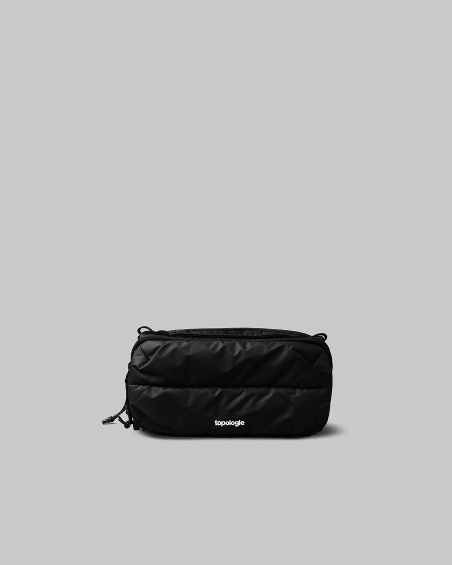 Topologie Wares Bags Bottle Sacoche Medium Black Puffer - @dv