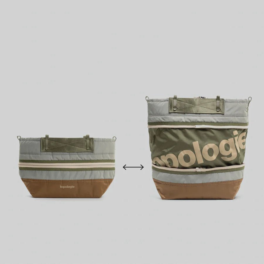 Topologie Wares Bags Convert Tool Bag Moss Tech Sateen - @dv
