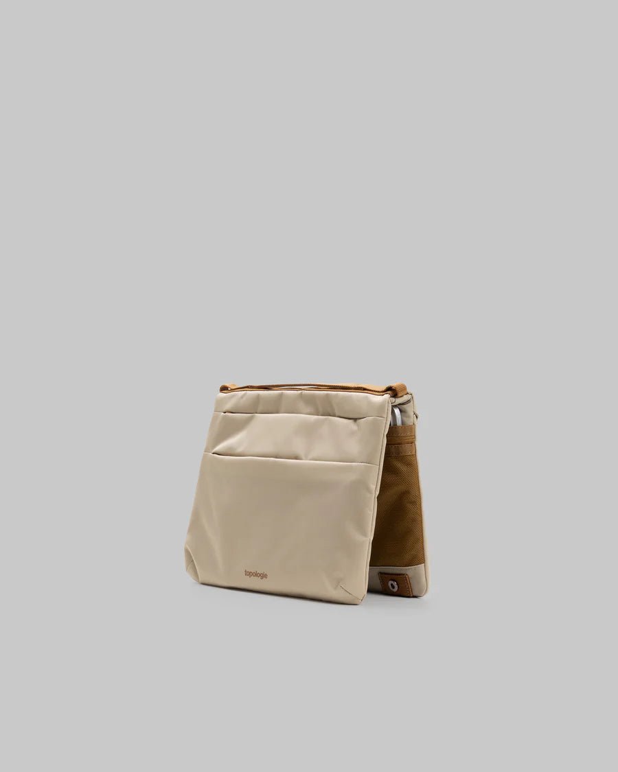 Topologie Wares Bags Flat Sacoche Medium Copper / Taupe Bomber - @dv