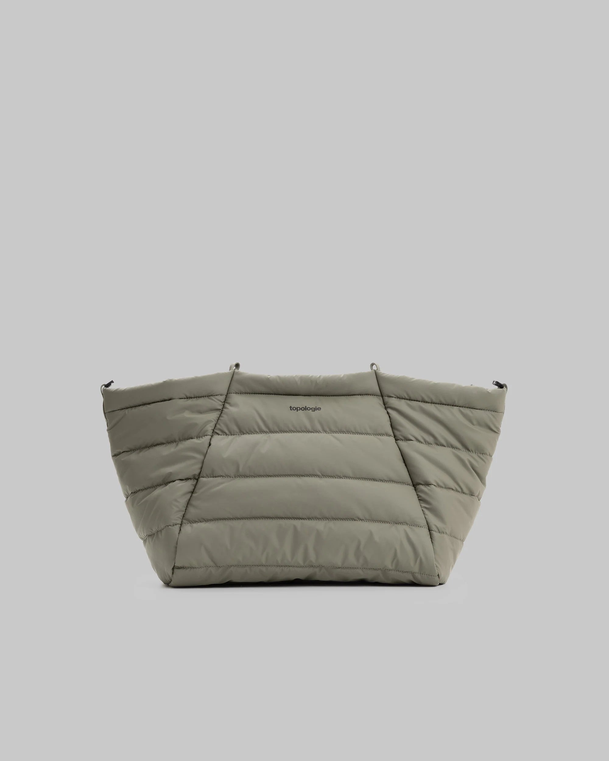 Topologie Wares Bags Marche Tote Medium Moss Puffer - @dv