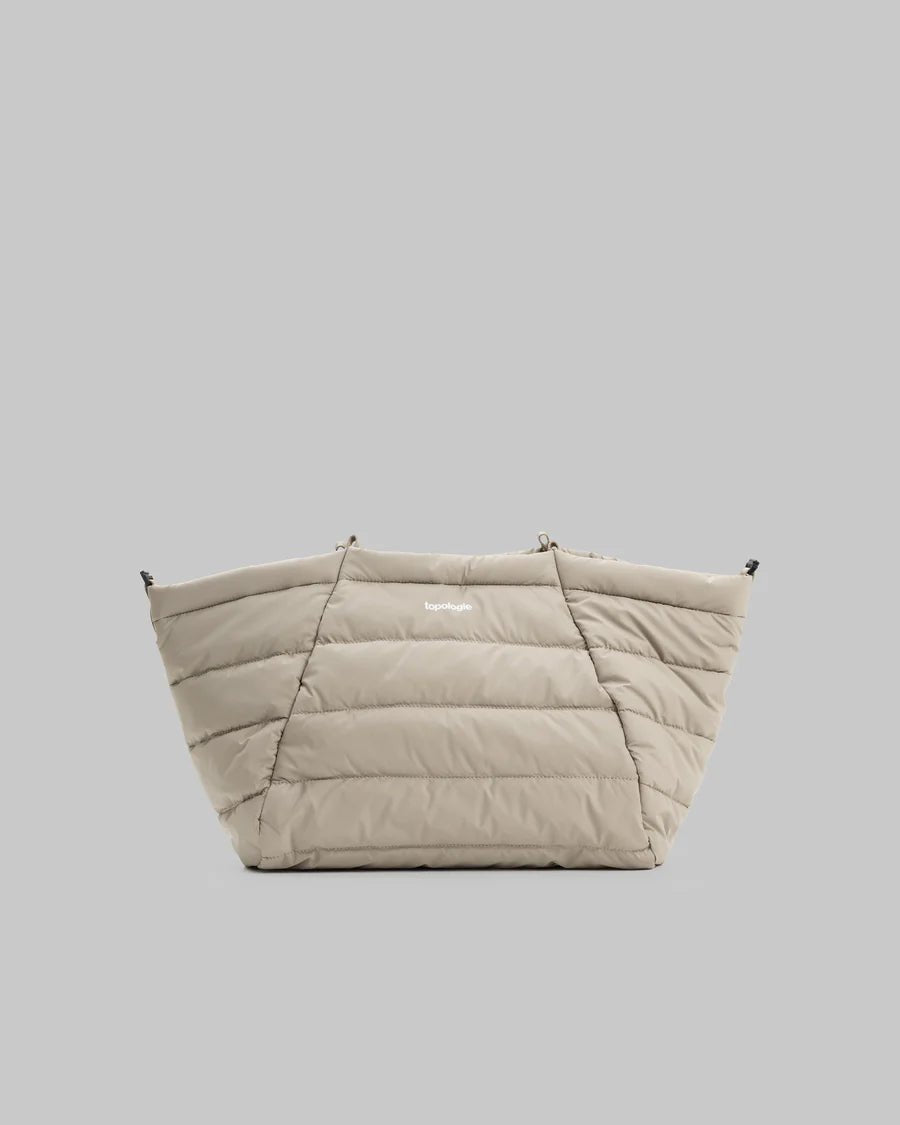 Topologie Wares Bags Marche Tote Medium Taupe Puffer - @dv