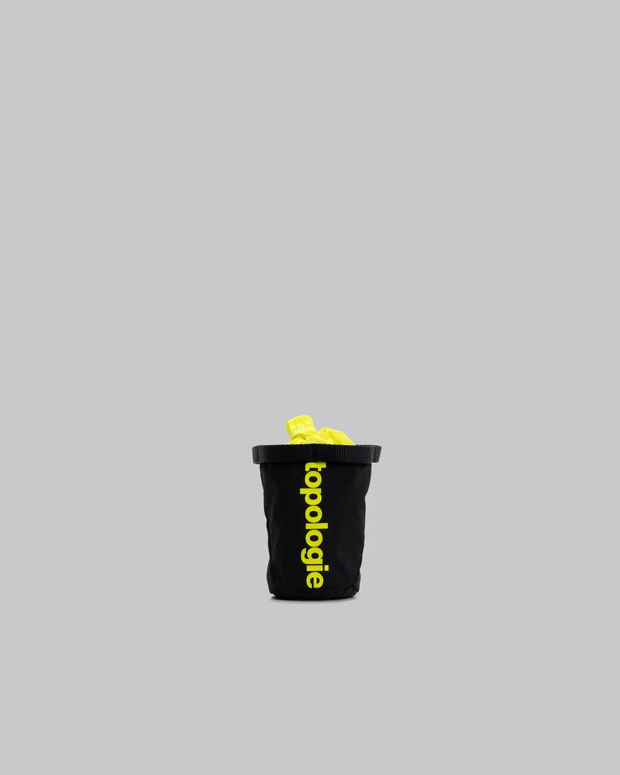 Topologie Wares Bags Mini Chalk Bag Black / Neon Yellow Papery - @dv
