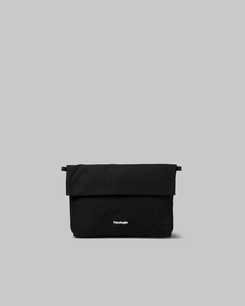 topologie wares bags musette、8.0mストラップ Topology - Wares Bags Musette Medium (Black Tech Sateen