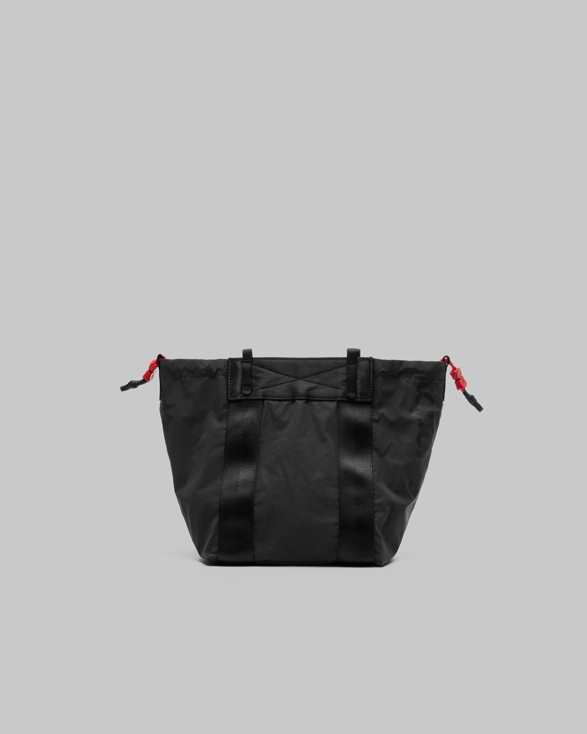 Topologie Wares Bags Summit Tote Small Black Tech Sateen - @dv