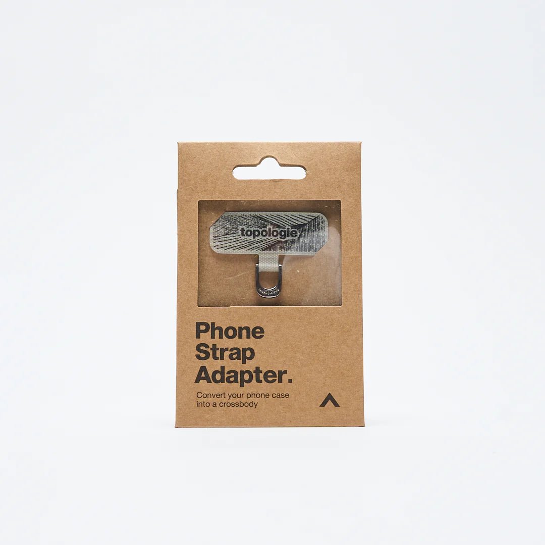 Topologie Wares Phone Cases D - Ring Phone Strap Adapter Gray - @dv