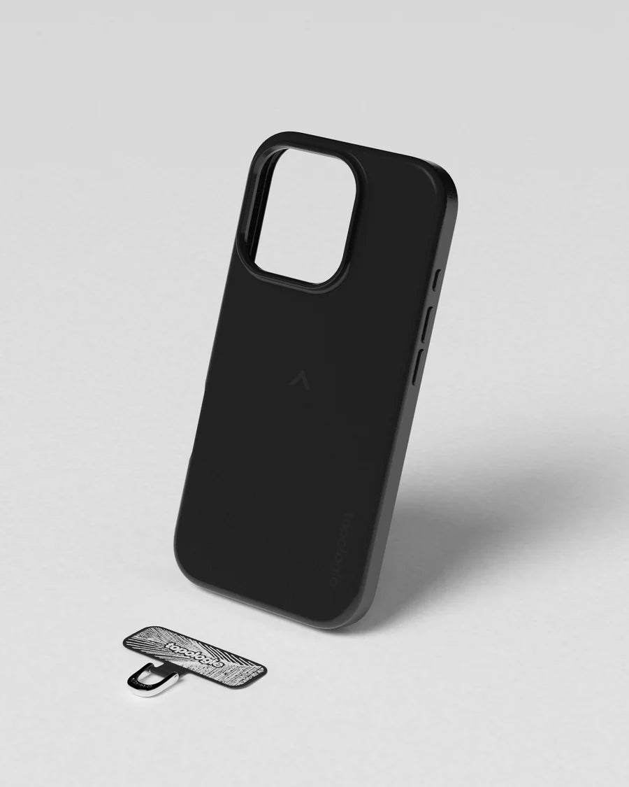 Topologie Wares Phone Cases Solid Black iPhone 16 Pro - @dv