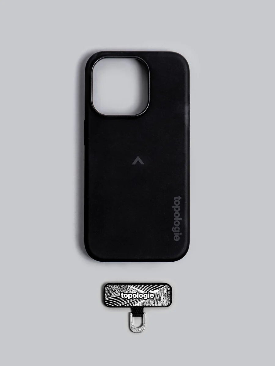 Topologie Wares Phone Cases Solid Black iPhone 16 Pro Max - @dv