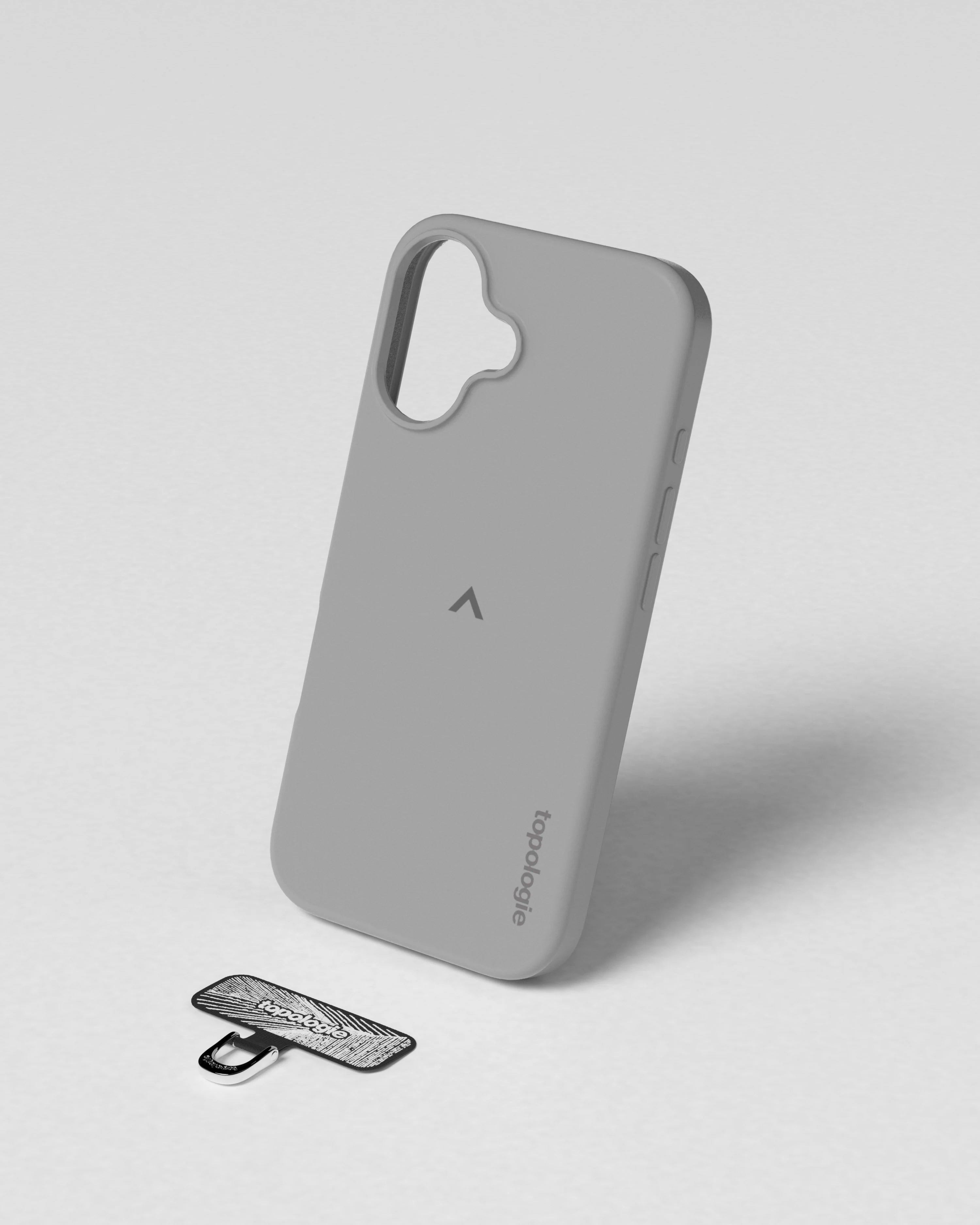 Topologie Wares Phone Cases Solid Grey iPhone 16 - @dv