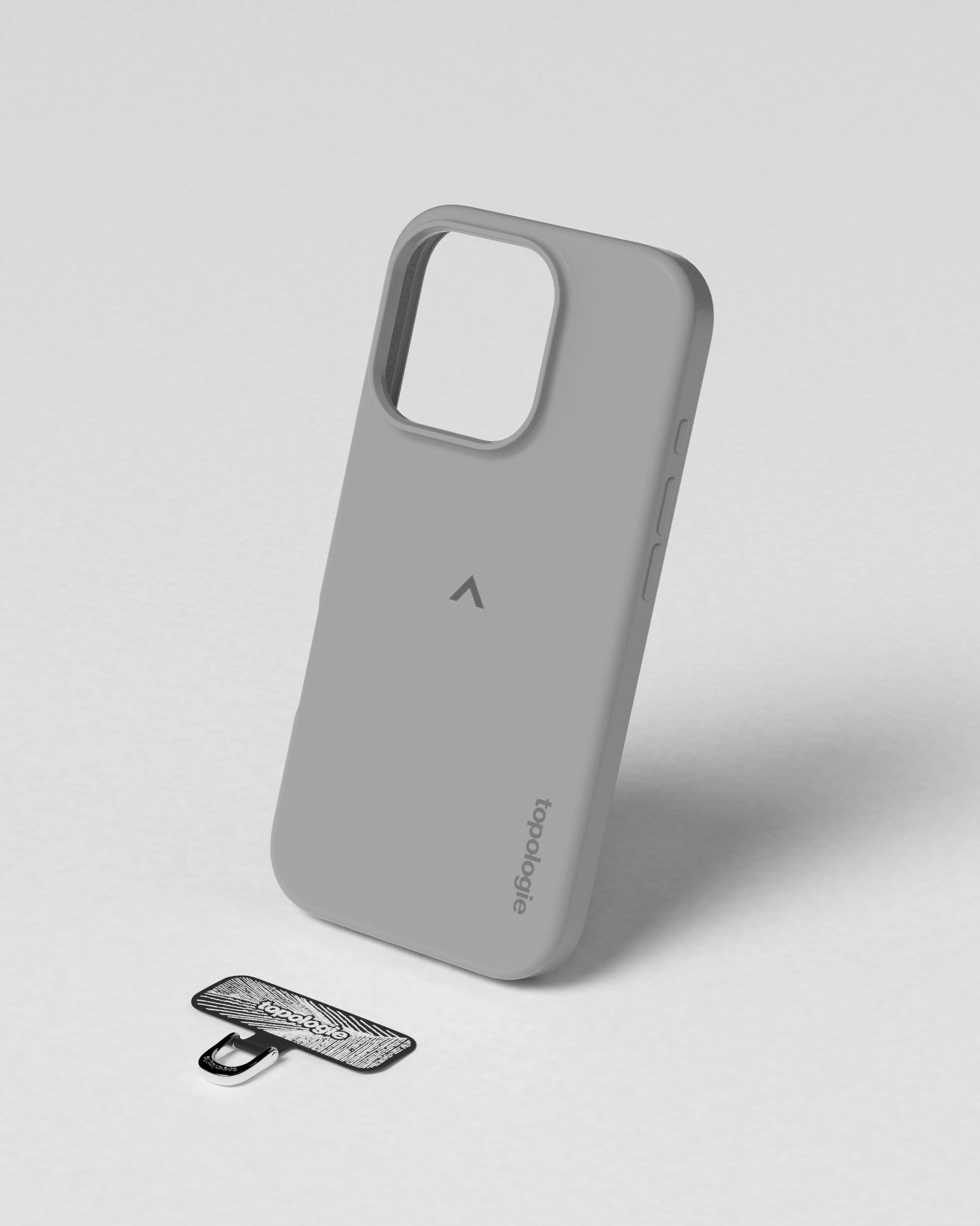 Topologie Wares Phone Cases Solid Grey iPhone Pro 16 - @dv