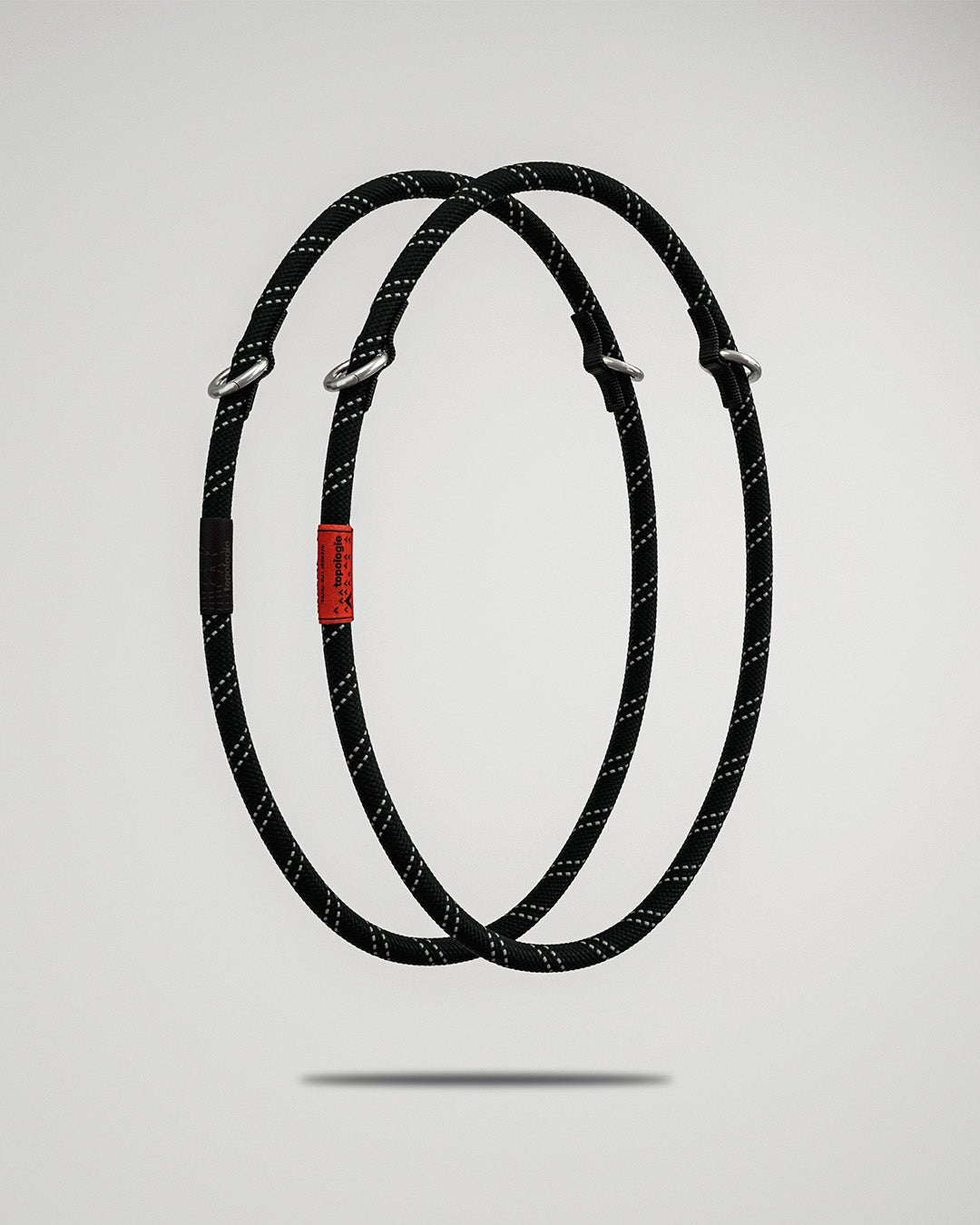 Topologie Wares Straps 10mm Rope Loop Black Reflective - @dv