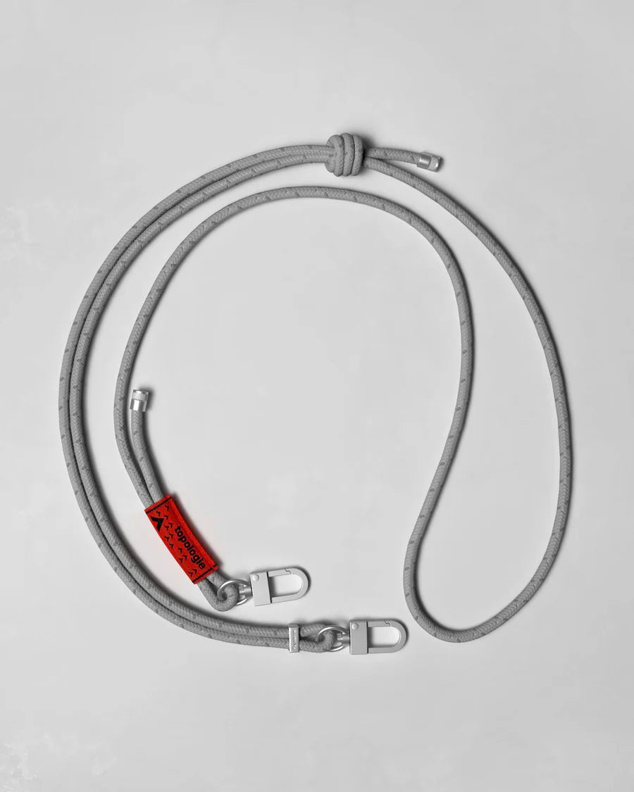 Topologie Wares Straps 6.0mm Rope Strap Slate Reflective - @dv