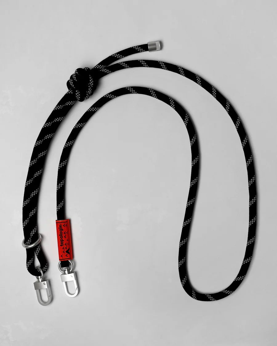 Topologie Wares Straps 8.0mm Rope Strap Black Reflective - @dv