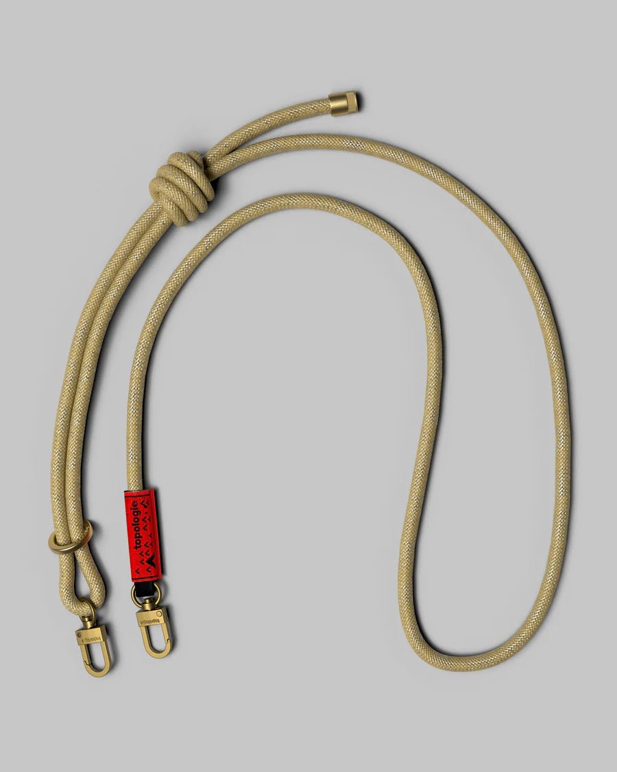 Topologie Wares Straps 8.0mm Rope Strap Metallic Gold - @dv
