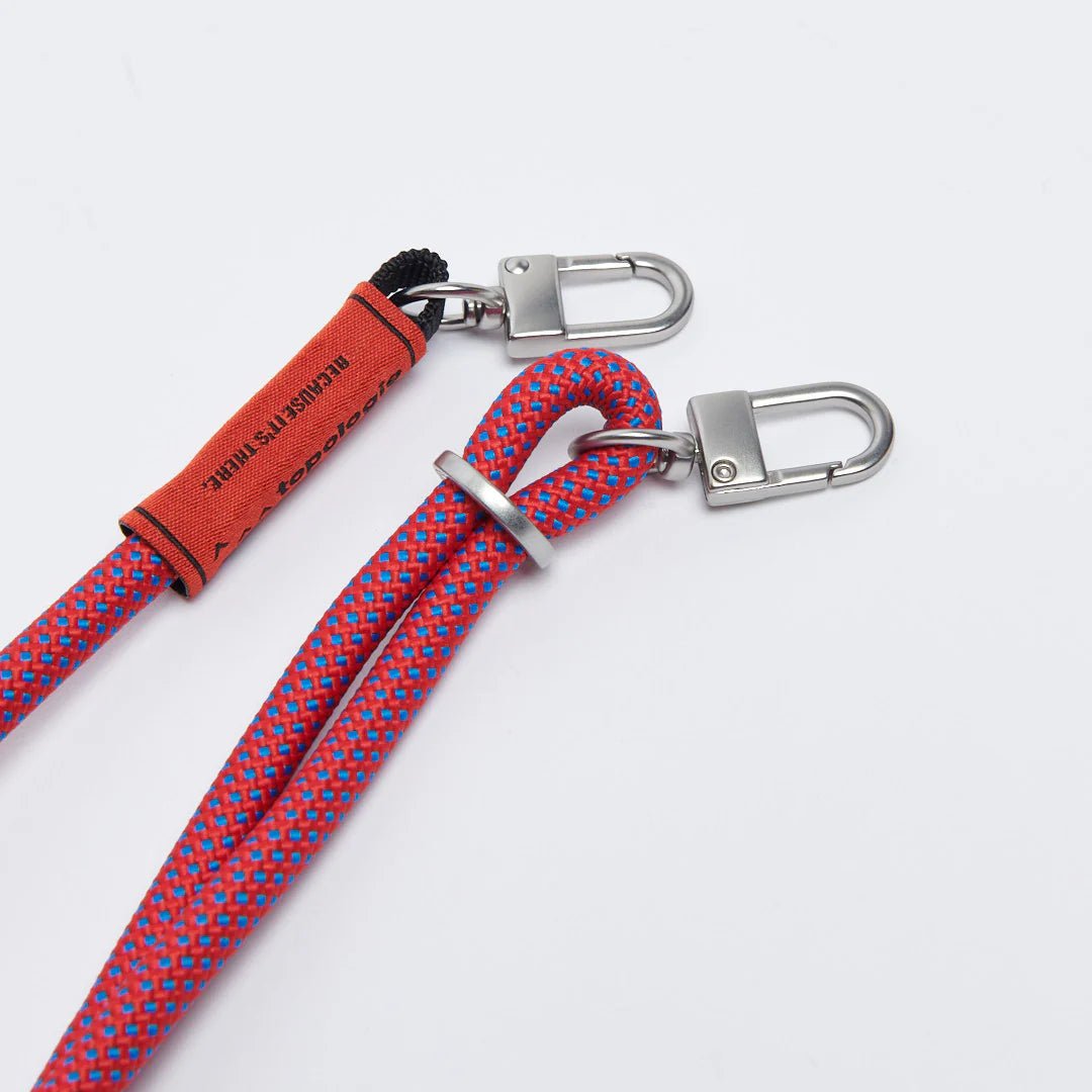 Topologie Wares Straps 8.0mm Wrist Strap Red / Blue Lattice - @dv