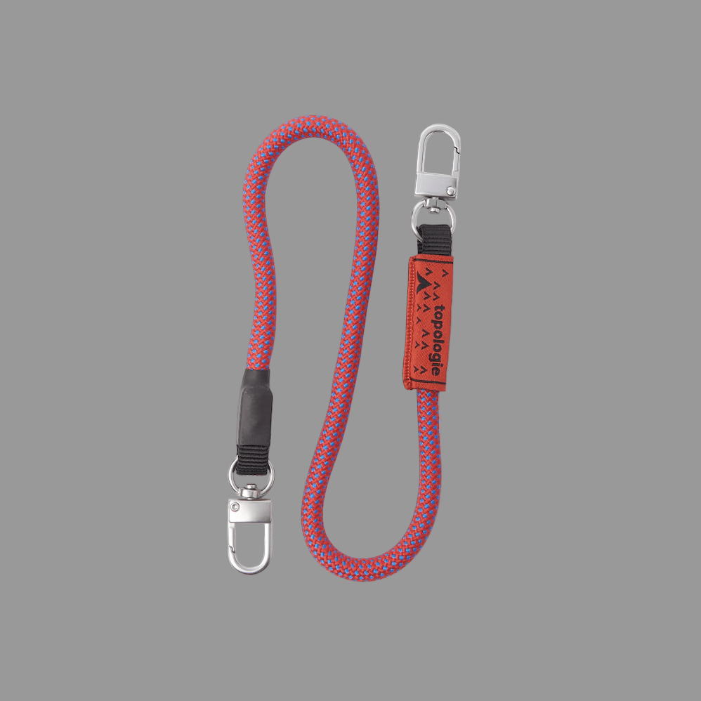 Topologie Wares Straps 8.0mm Wrist Strap Red / Blue Lattice - @dv