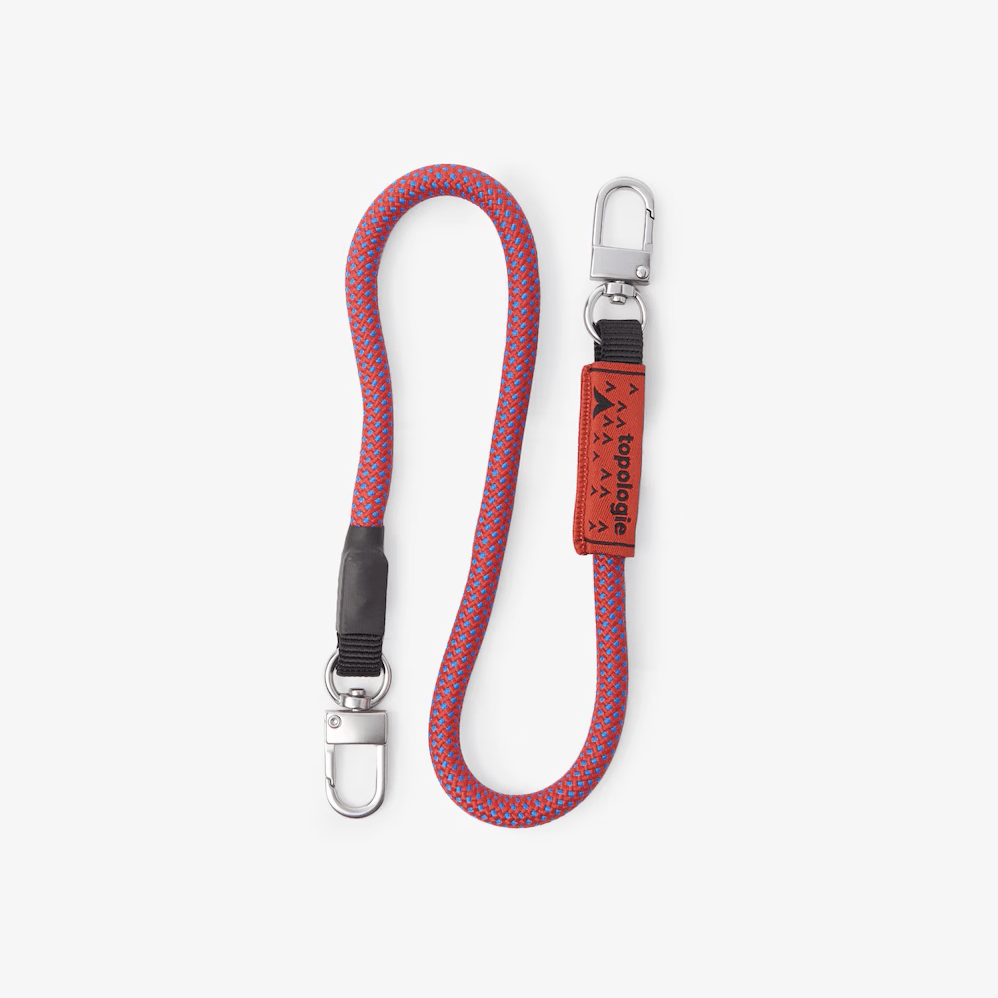 Topologie Wares Straps 8.0mm Wrist Strap Red / Blue Lattice - @dv