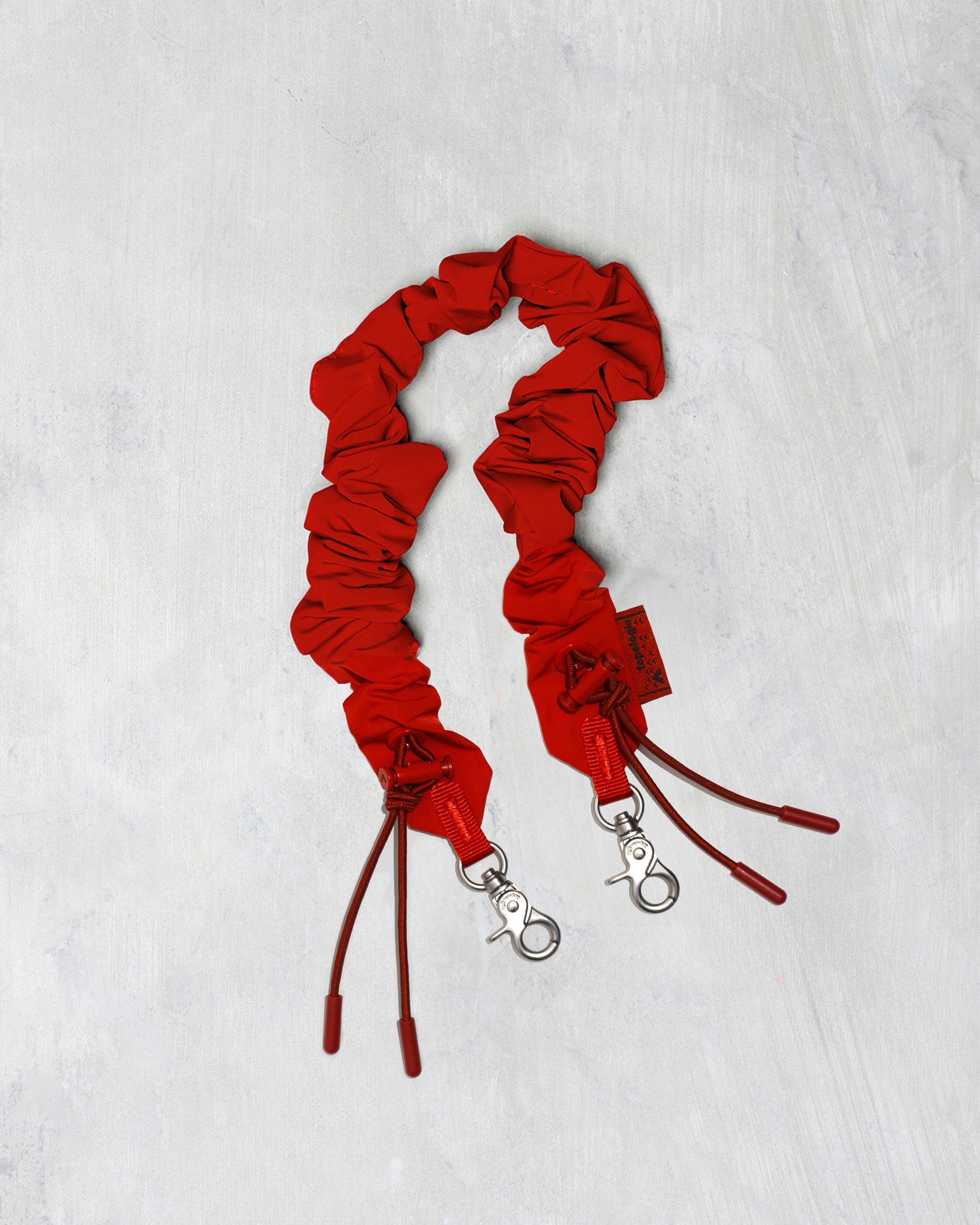 Topologie Wares Straps Bungee Wrist Strap Red Tech Sateen - @dv